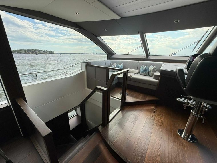 The wheelhouse — Moonlight, Sunseeker 76