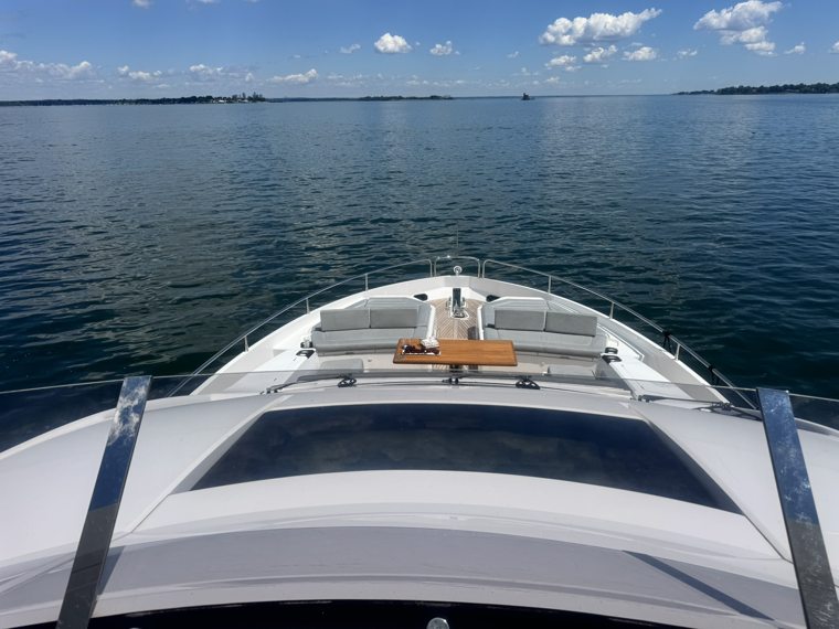 Open water ahead — Moonlight, Sunseeker 76